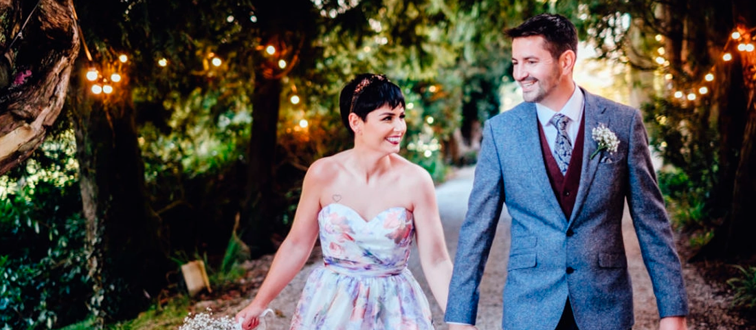 Dublin couple Ed and Nicola's family-friendly real wedding is about as dreamy as it comes.