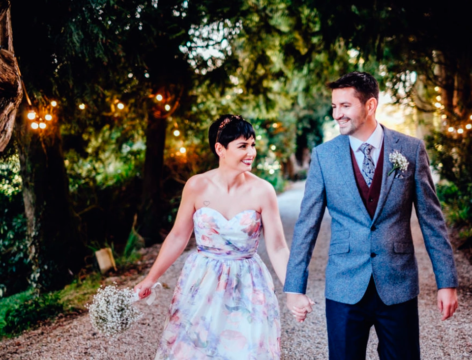 Dublin couple Ed and Nicola's family-friendly real wedding is about as dreamy as it comes.