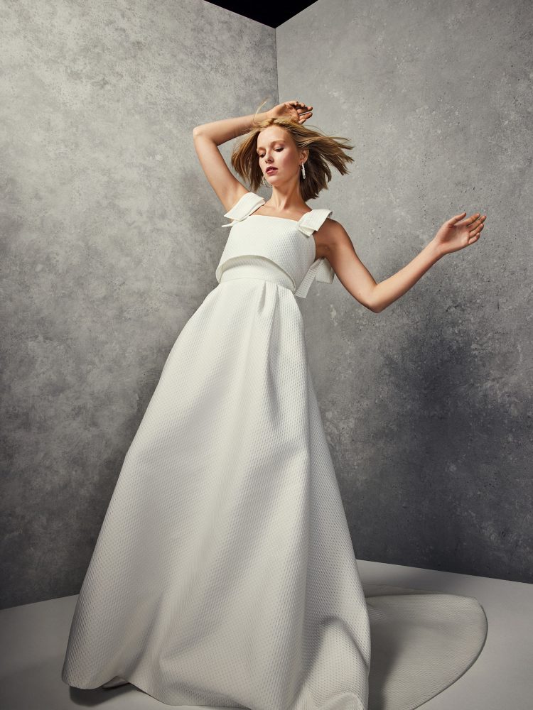 Wedding dress from the Jesus Piero collection at Belladonna Bridal in Galway