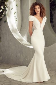 Wedding dress from the Mikaella collection at Belladonna Bridal in Galway