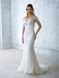 Celeste wedding dress by Phoenix Bridal from Belladonna Bridal in Galway the experts for bridalwear and bridal accessories